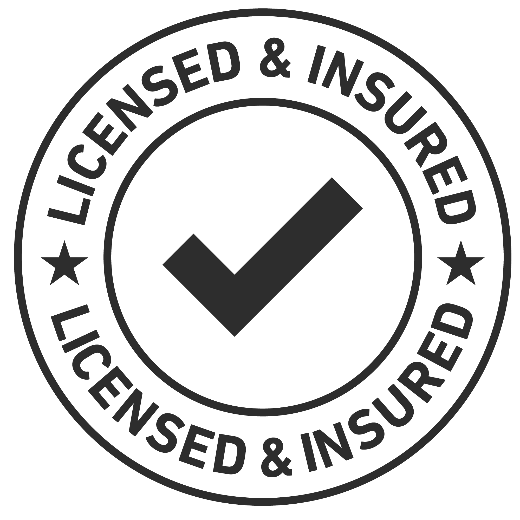 licensed and Insured logo