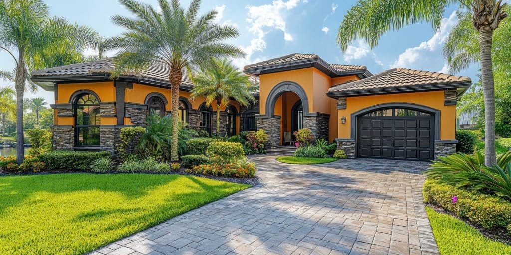 freshly painted home exterior orlando fl